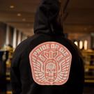 PRIDE OR DIE droping bombs ZAKETA-black